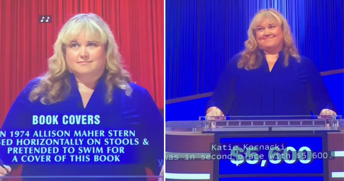Screenshots showing the contestant on "Jeopardy!" (Cover image source: YouTube | Justin M.)