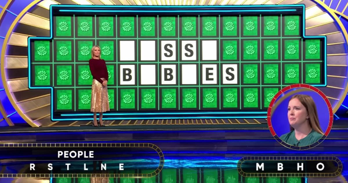 The contestant trying to solve the puzzle as time ran out (Cover image source: YouTube | Wheel of Fortune)