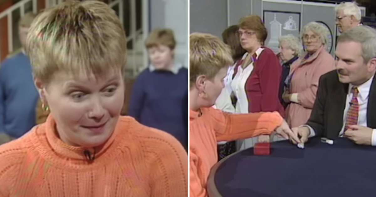 The owner's reaction after the expert appraised it (Cover image source: YouTube | Antiques Roadshow)