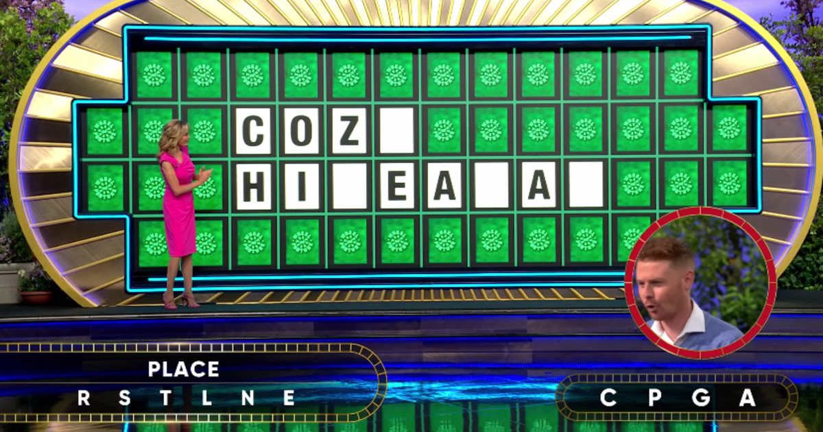 The player failing to solve the puzzle (Cover image source: YouTube | Wheel of Fortune)