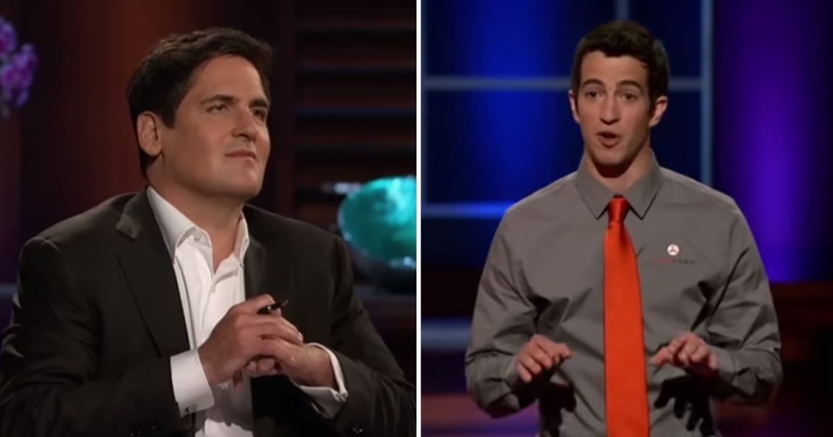 Mark Cuban and entrepreneur Derek Pacque 'Shark Tank' (Cover Image Source: YouTube| Shark Tank Global)