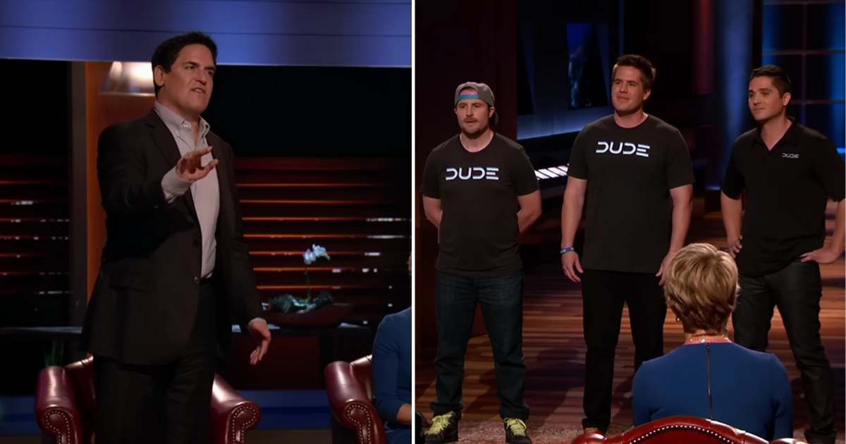 Screenshots showing Mark Cuban and the entrepreneurs on "Shark Tank" (Cover image source: YouTube | CNBC Ambition)