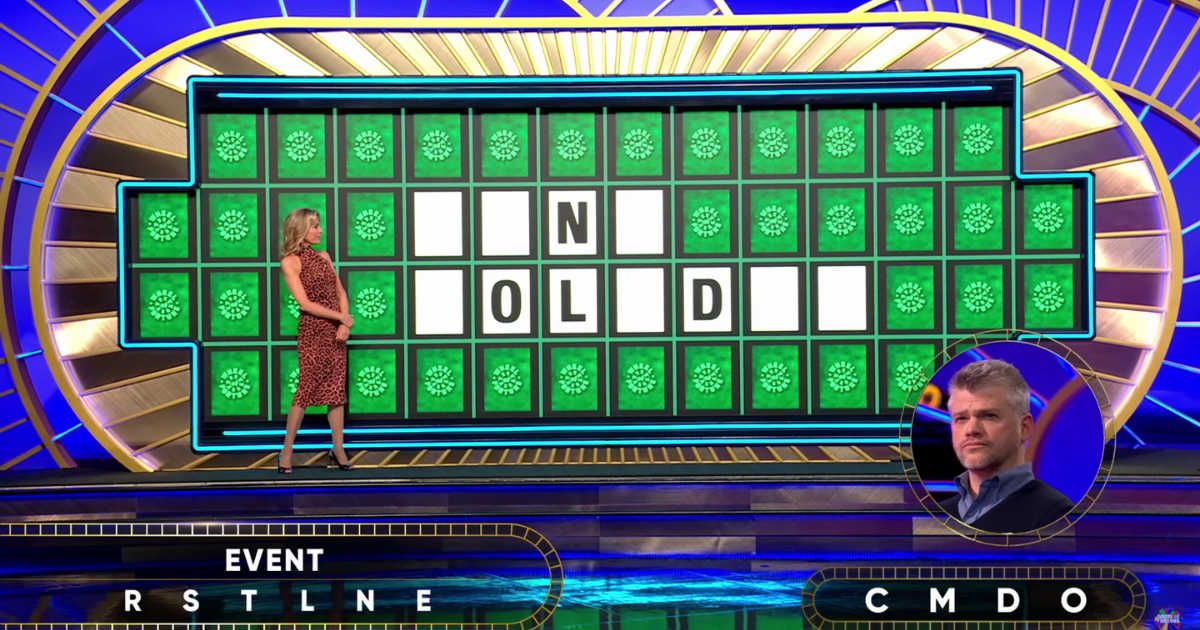 Screenshot showing the contestant trying to solve the puzzle. (Cover image source: YouTube | Wheel of Fortune)