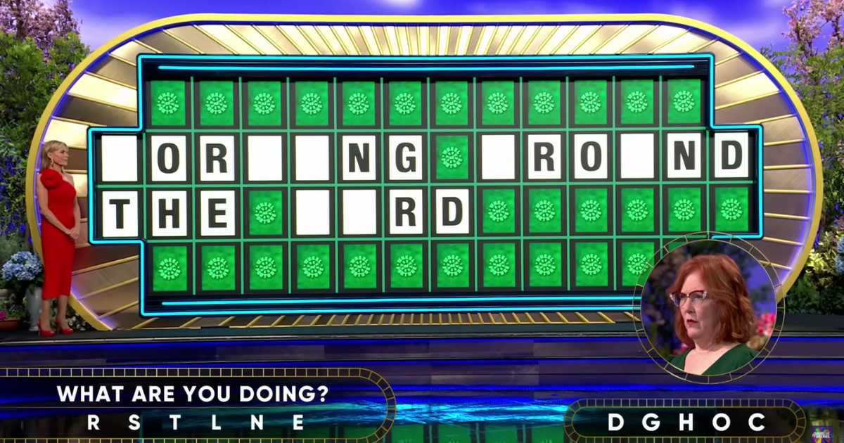 Screenshot showing the contestant trying to solve the puzzle on "Wheel of Fortune" (Cover image source: YouTube | Wheel of Fortune)