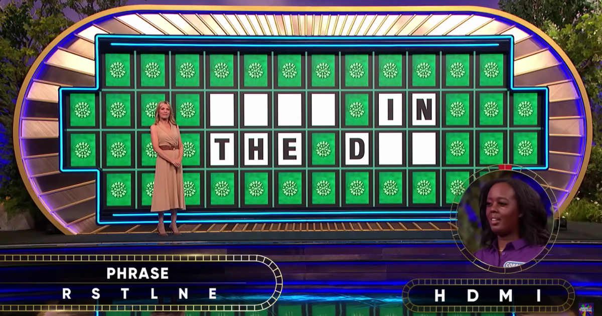 Screenshot showing the contestant trying to solve the puzzle (Cover image source: YouTube | Wheel of Fortune)