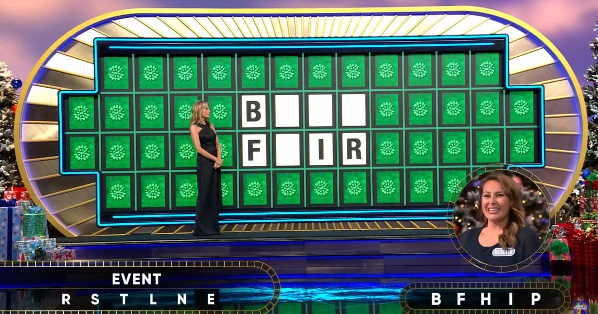 Screenshot showing the contestant, Desiree attempting her Bonus Round puzzle (Cover image source: YouTube/Wheel of Fortune)