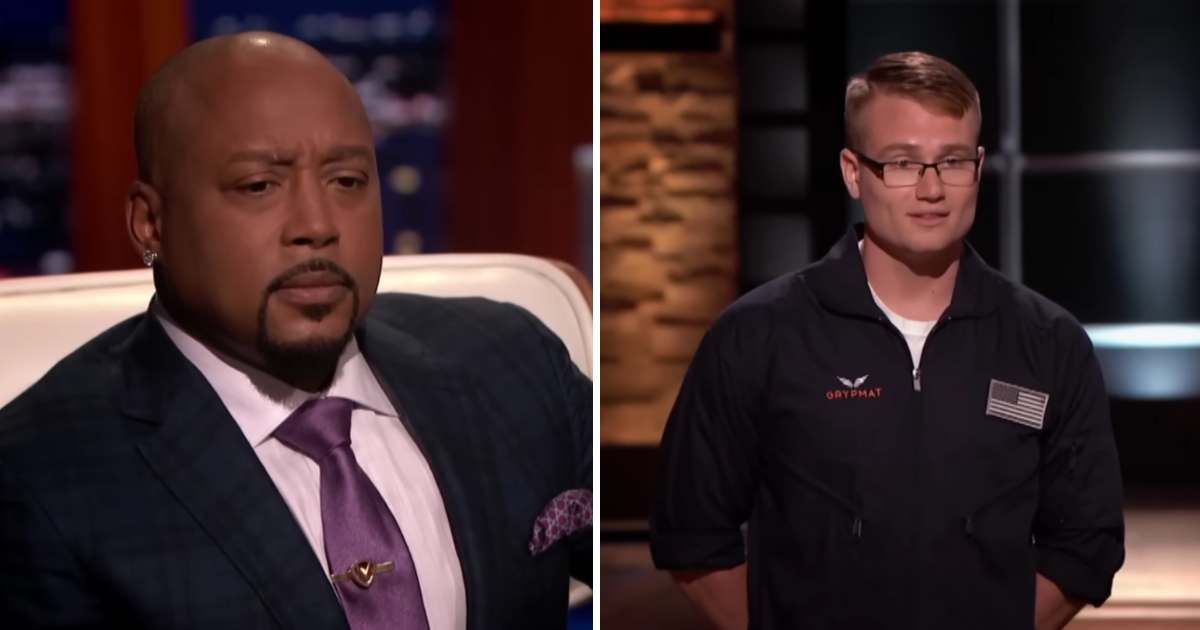 Screenshots showing Daymond John and the entrepreneur on "Shark Tank" (Cover image source: YouTube | Shark Tank Global)