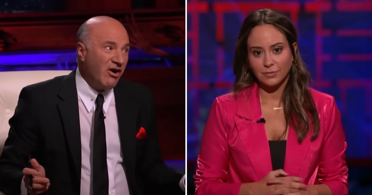 Screenshots showing Kevin O'Leary and the entrepreneur on "Shark Tank." (Cover Image Source: YouTube | Sony Pictures Television)