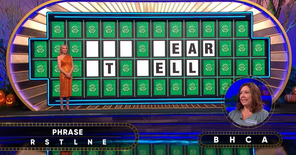 Screenshot showing the contestant, Shannon Hunt attempting her Bonus Round puzzle (Cover image source: YouTube/Wheel of Fortune)