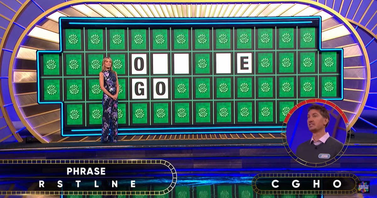 Screenshot showing John Boese attempting his Bonus Round Puzzle (Cover image source: YouTube/Wheel of Fortune)