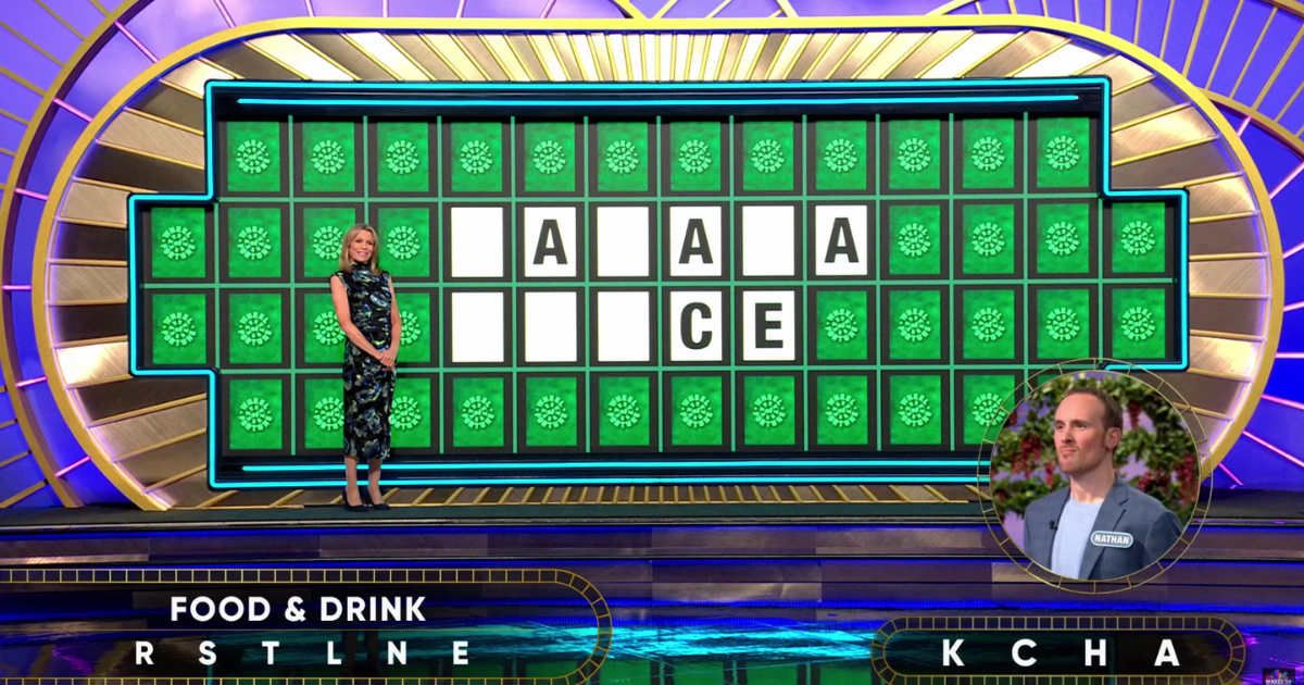 Screenshot showing the contestant trying to solve the puzzle (Cover Image Source: YouTube | Wheel of Fortune)