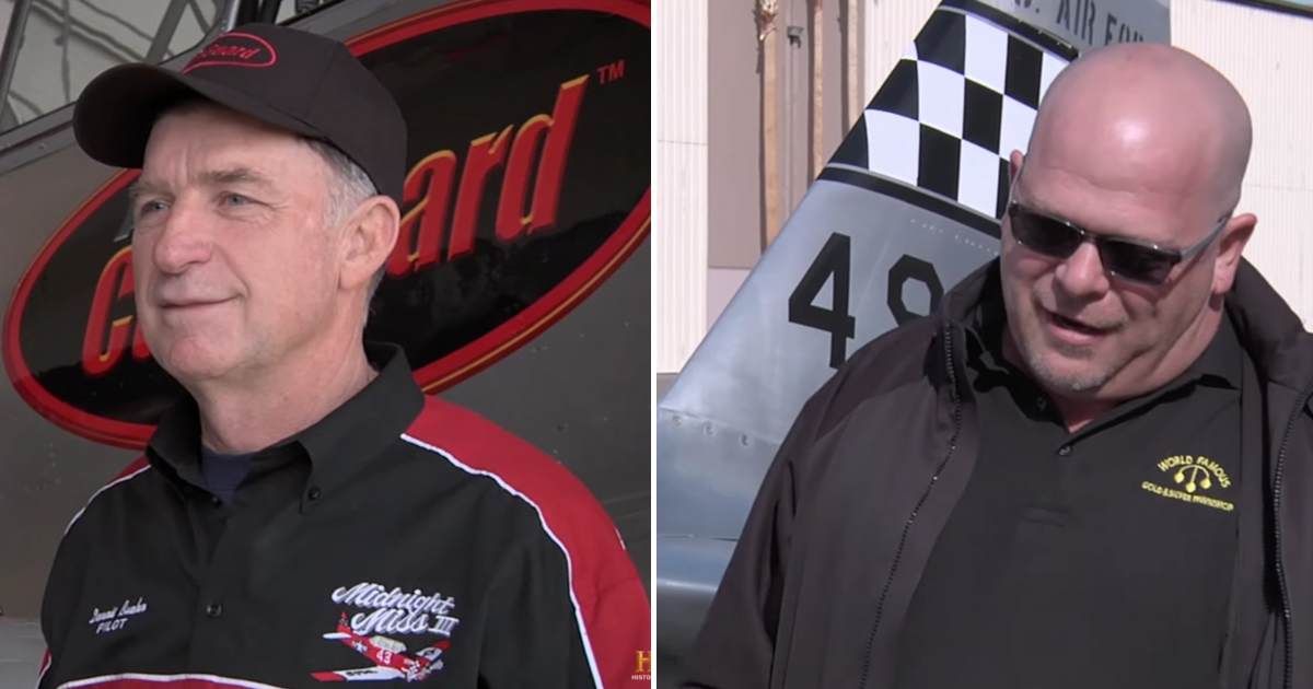 Screenshots showing the guest and Rick Harrison on "Pawn Stars" (Cover Image Source: YouTube | Pawn Stars)
