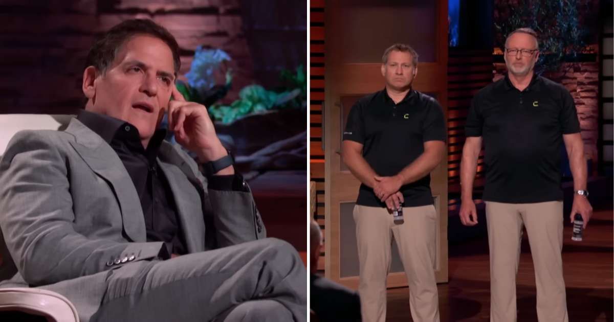 Screenshots showing Mark Cuban and the entrepreneurs. (Cover Image Source: YouTube | Sony Pictures Television)