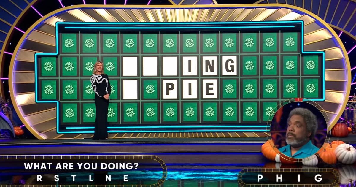 Screenshot showing Stephen James attempting his Bonus Round puzzle (Cover image source: YouTube/Wheel Of Fortune)