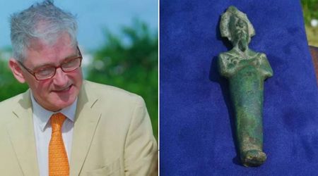 'Antiques Roadshow' guest left stunned after hearing the value of a sculpture dug up from his garden