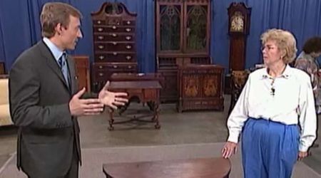 'Antiques Roadshow' guest left stunned after expert revealed the value of table that cost her just $25