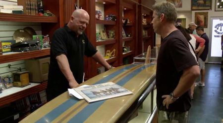 'Pawn Stars' guest brings an 'iconic' surfboard but even $65,000 offer wasn't enough to seal the deal