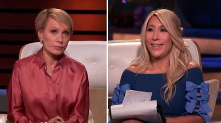 'Shark Tank' judge Barbara says Lori's husband 'always wanted to date her' during wild pitch moment