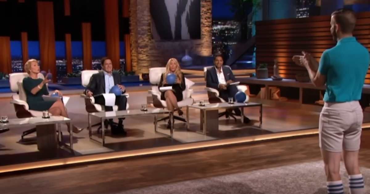 The founder negotiating with the judges (Cover image source: YouTube | Shark Tank)