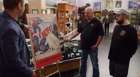 'Pawn Stars' guest brings Andy Warhol's Superman poster and Rick Harrison gets it for a small fortune