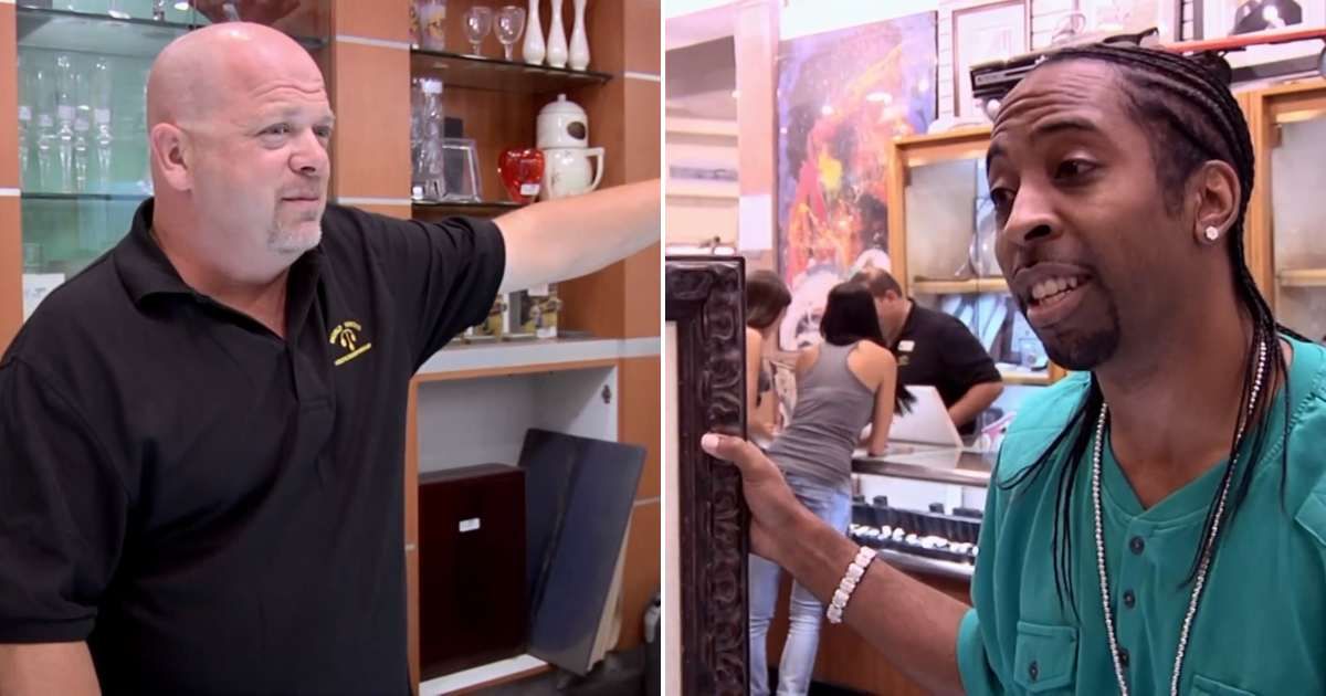 Screenshots showing Rick Harrison and the seller on Pawn Stars (Cover image source: YouTube/Pawn Stars)