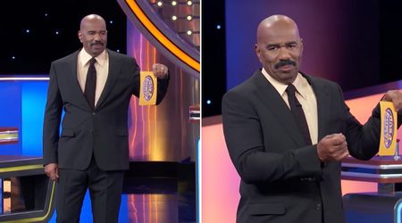 'Family Feud' host Steve Harvey was so stunned to hear this answer that he wanted to burn his cards