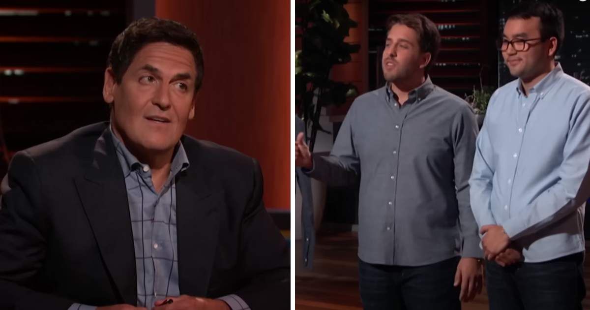 Screenshots showing Mark Cuban and the entrepreneurs on "Shark Tank" (Cover image source: YouTube | Shark Tank Global)