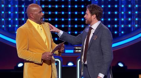 'Family Feud' host Steve Harvey tells contestant 'imma hit you' for giving vague answers