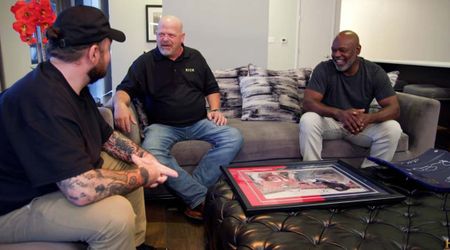 ‘Pawn Stars’ boss Rick Harrison brings a football icon to verify his own signature on memorabilia