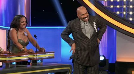 'Family Feud' host Steve Harvey left scandalized by responses to question about bald men
