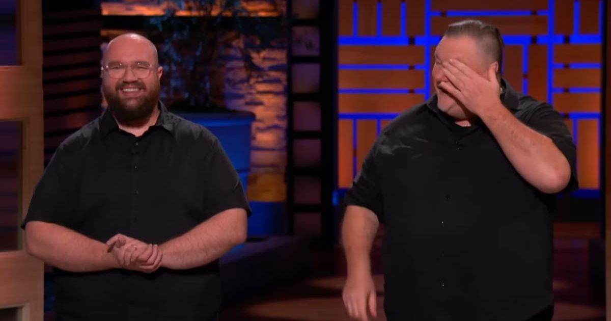 Screenshot showing the co-founders of StormBags (Cover image source: YouTube/Sony Pictures Television)