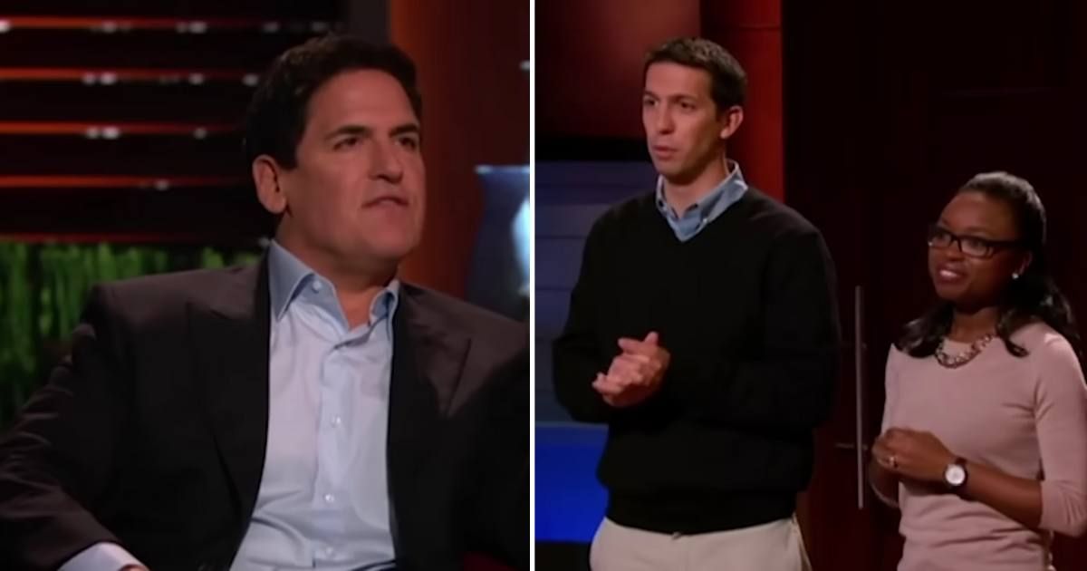 Screenshots showing Mark Cuban and the entrepreneurs on "Shark Tank" (Cover image source: YouTube | Sony Pictures Television)