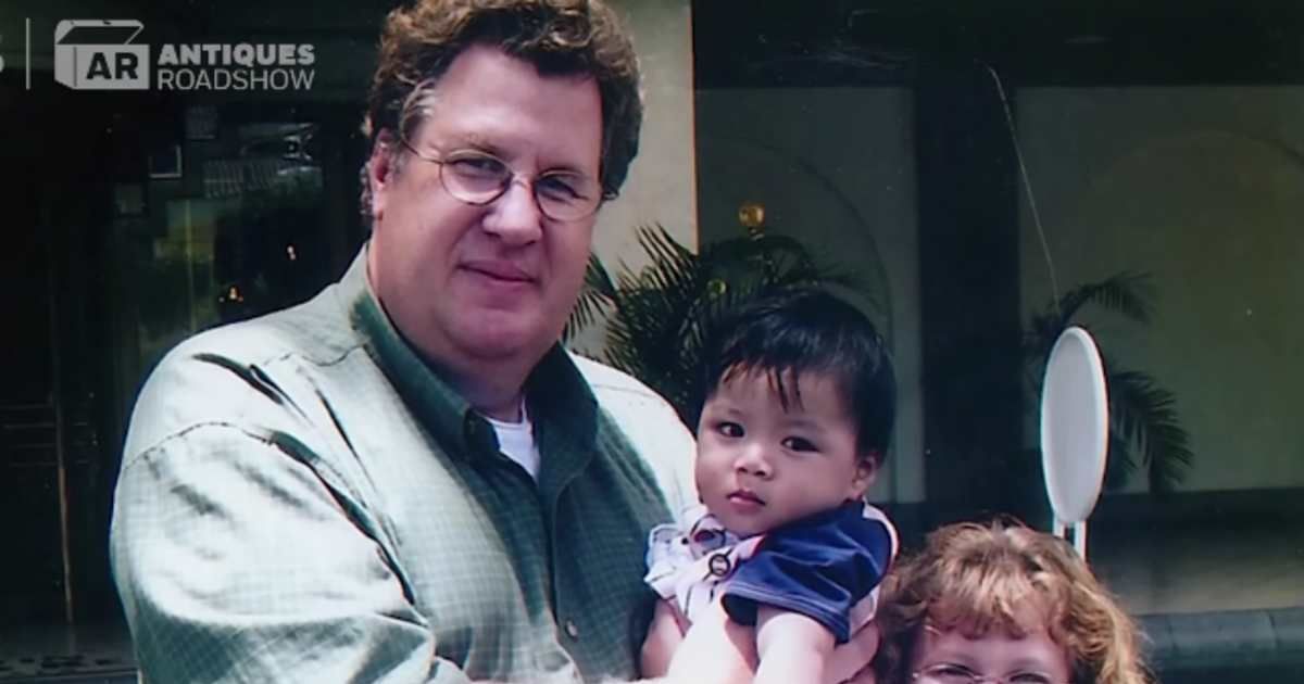 The guest with Henry who was adopted from Guatemala (Cover image source: YouTube | Antiques Roadshow)