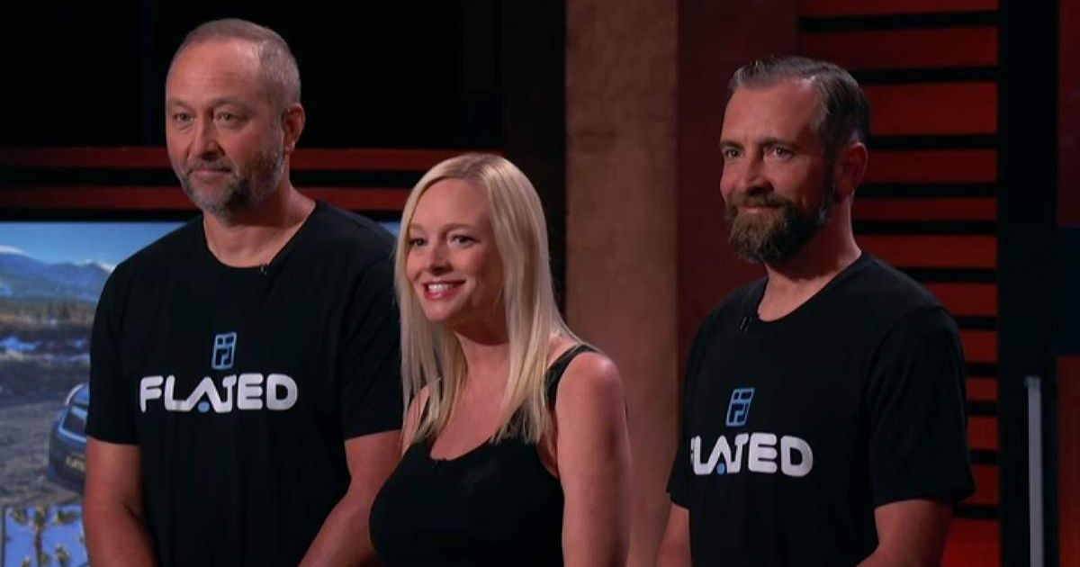 Screenshot showing the founders of Flated on Shark Tank (Cover image source: YouTube/Shark Tank Global)