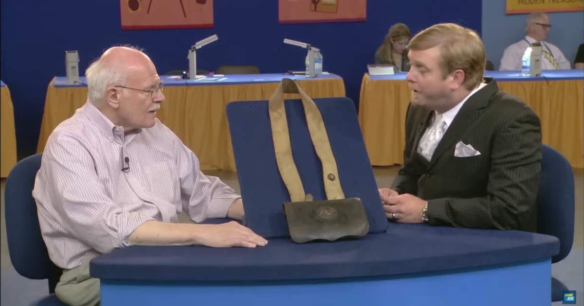 Screenshot showing the guest, the item and the expert on the show (Cover image source: YouTube/Antiques Roadshow PBS)