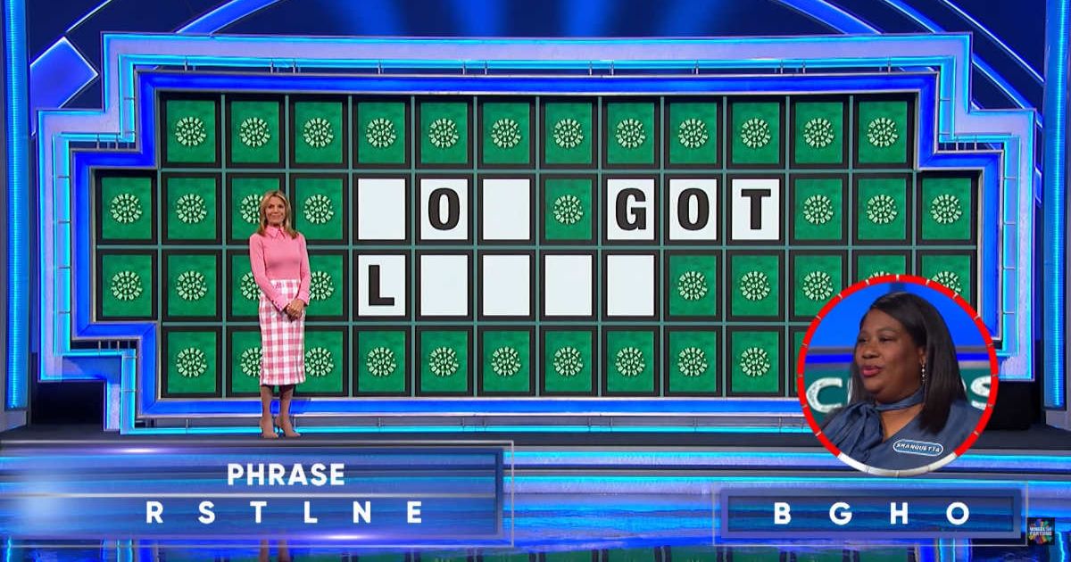 Screenshot showing Shanquetta Cato attempting her Bonus Round puzzle (Cover image source: YouTube/Wheel of Fortune)
