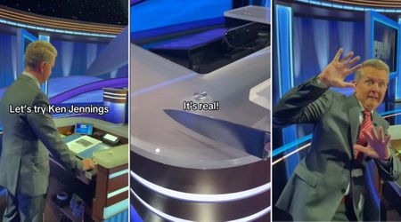 'Jeopardy' host Ken Jennings was nearly 'stabbed' with a knife — then it took an unusual turn