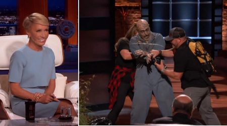 'Shark Tank' contestants tackle a zombie on set — end up scoring $200,000 deal with Barbara Corcoran