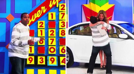 'Price is Right' contestant gets carried away after winning car — picks up model in wild TV moment