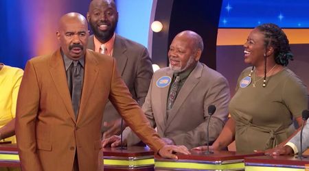 'Family Feud' host Steve Harvey left in disbelief after hearing contestant's morbid answer
