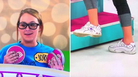 'Price is Right' player wears her lucky shoes to the show and ends up winning $10,000 in Plinko