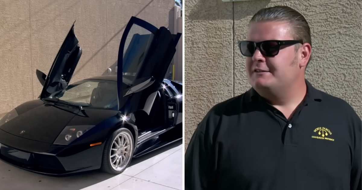 Screenshots showing the car and Corey Harrison on "Pawn Stars." (Cover Image Source: YouTube | Pawn Stars)