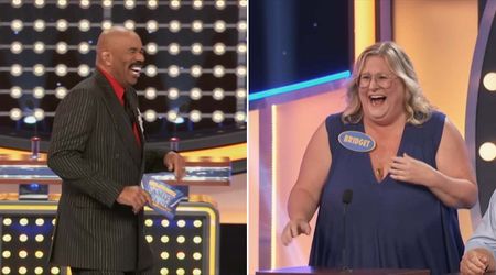 'Family Feud' contestant says 'I need a diaper' after getting too carried away while celebrating
