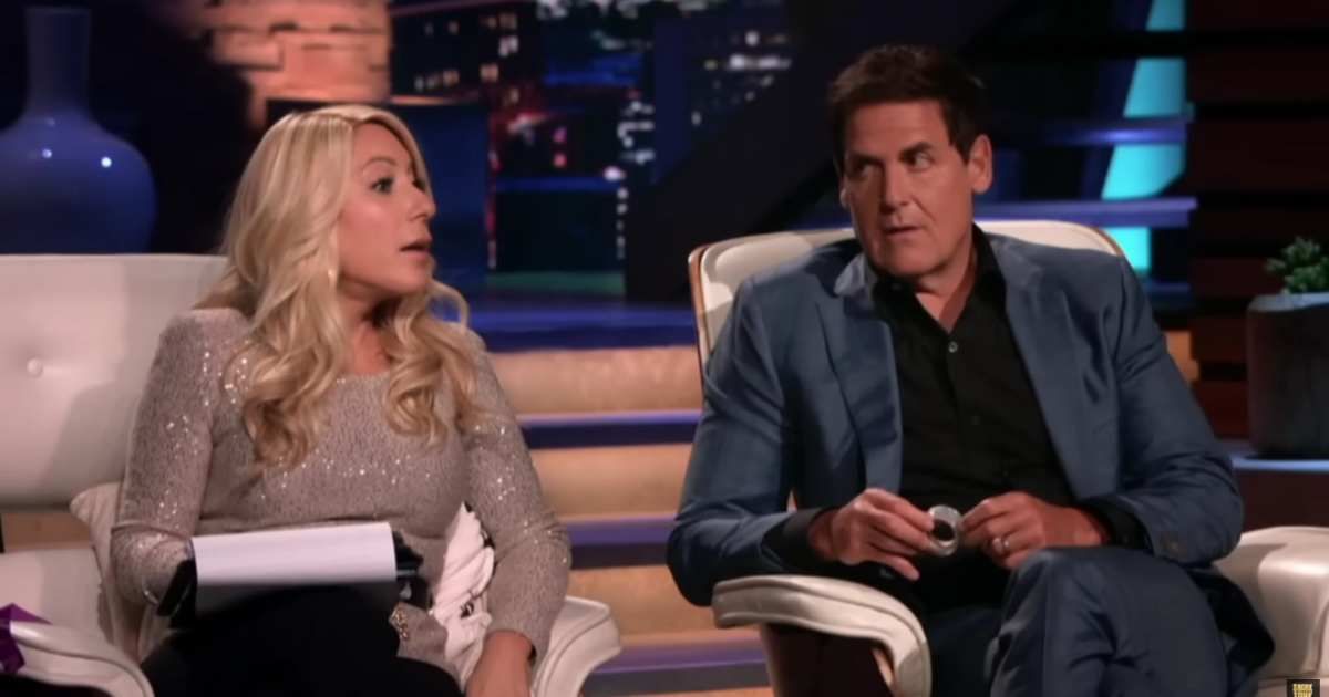 Screenshot showing Lori Greiner and Mark Cuban on "Shark Tank" (Cover Image Source: YouTube | Shark Tank Global)