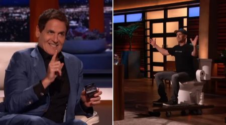 'Shark Tank' contestant enters the set on a toilet seat, gets flushed out by judges without a deal