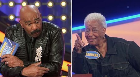 'Family Feud' contestants hide their faces after hearing a grandma’s wild answer