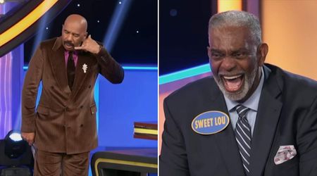 'Family Feud' host Steve Harvey roasts basketball legend for not knowing about dating app