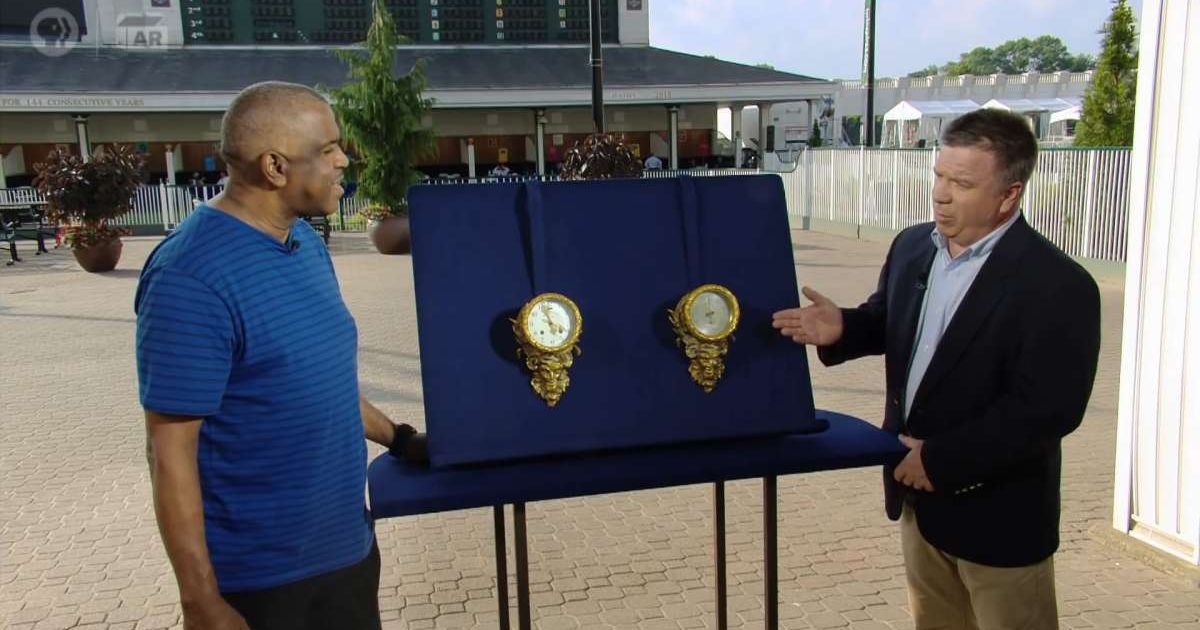Screenshot showing the guest, the items, and the expert on the show (Cover image source: YouTube/Antiques Roadshow PBS)