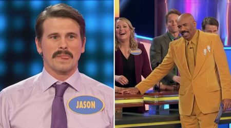 'Family Feud' host Steve Harvey stunned as player says he practiced parenting with an unusual item