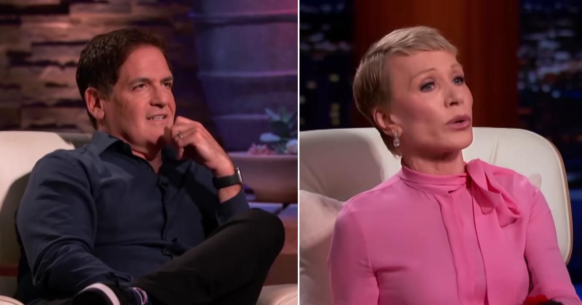 Screenshots showing Mark Cuban and Barbara Corcoran on "Shark Tank." (Cover Image Source: YouTube | Sony Pictures Television)